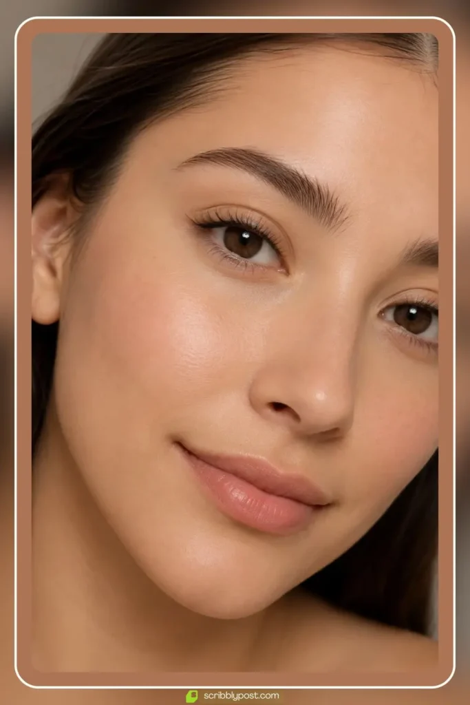 Classic eyelash extensions applied one to one on natural lashes for a subtle defined look