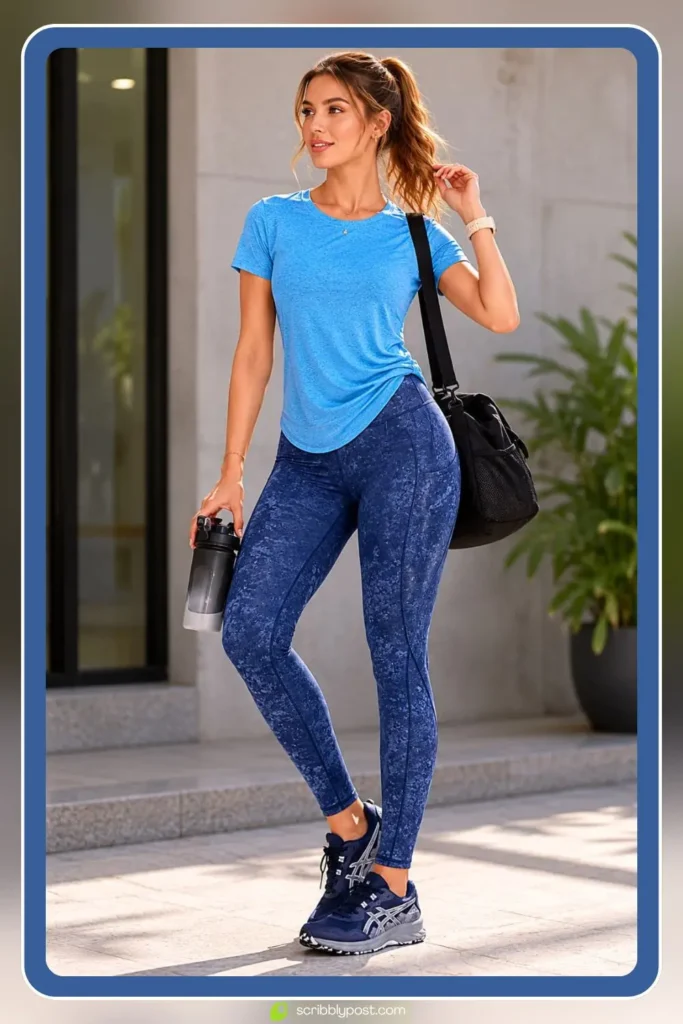 Classic Moisture-Wicking Leggings and Tee