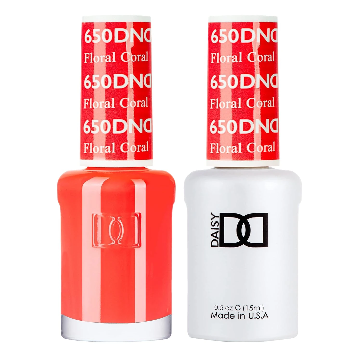 Coral Orange Nail Polish Set