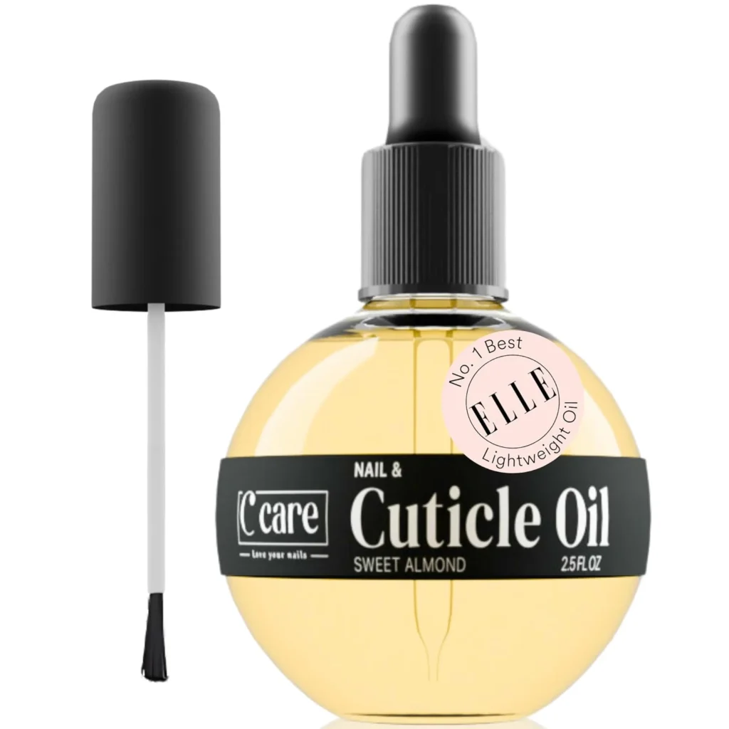 Cuticle care oil for maintaining clean single color summer nail designs