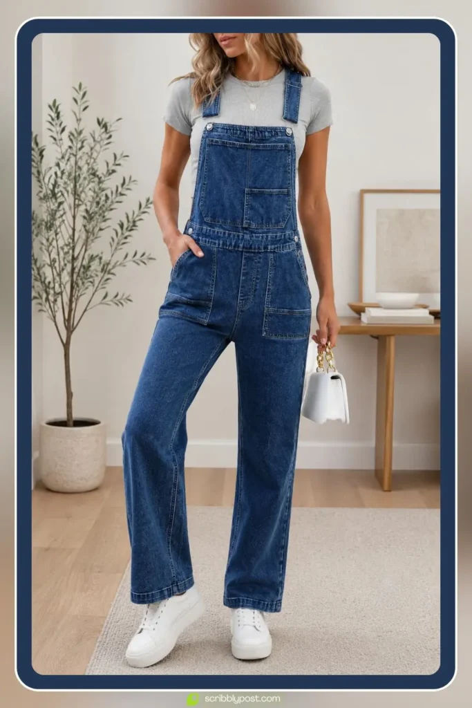 Denim Overalls