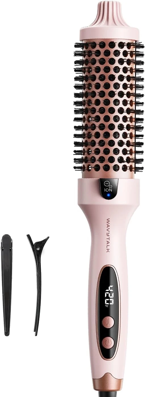 Large Round Brush For Feathered Blowout