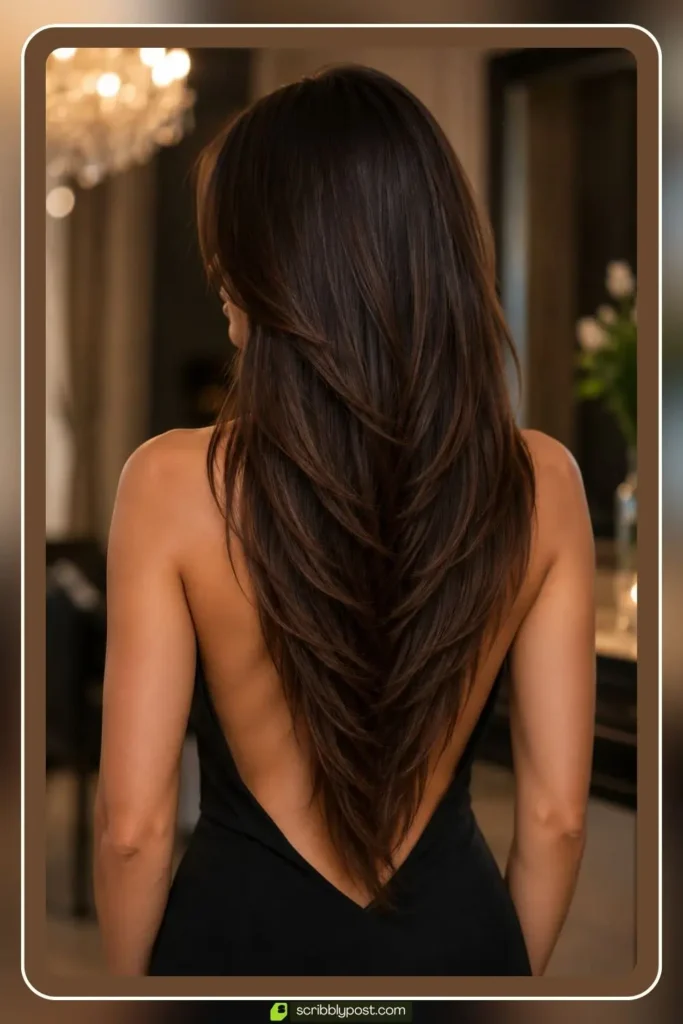 Long V-Cut Layers
