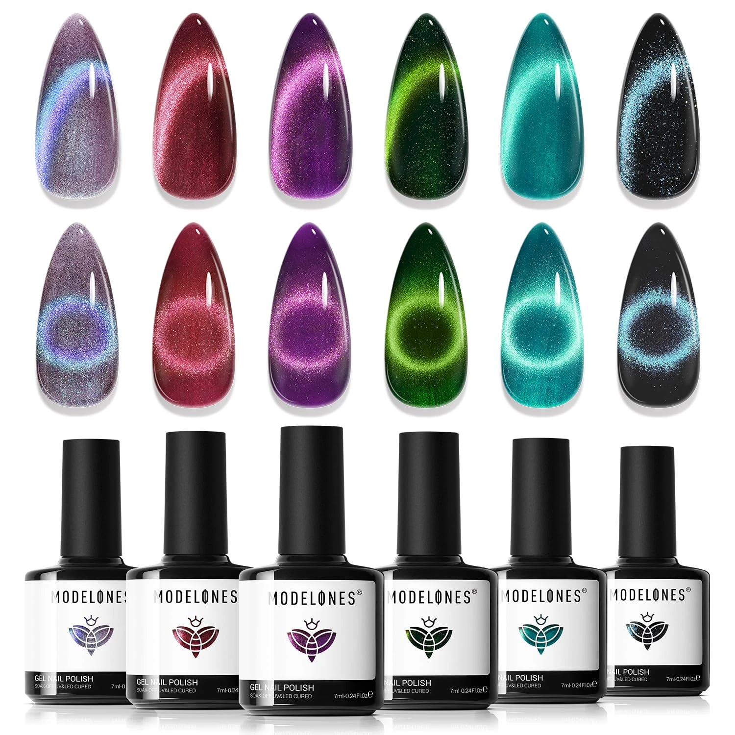 Mauve Magnetic Cat Eye Gel Polish