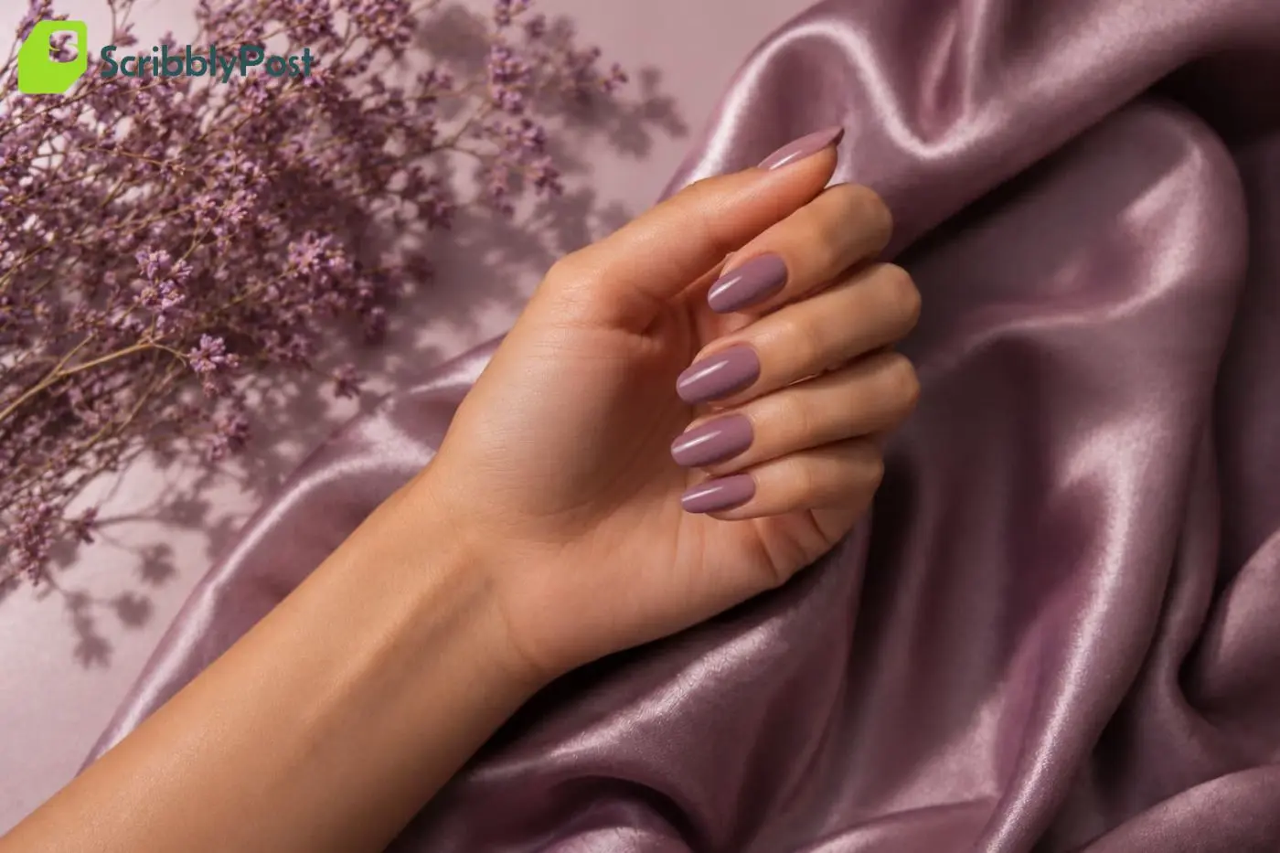 Mauve Nail Ideas