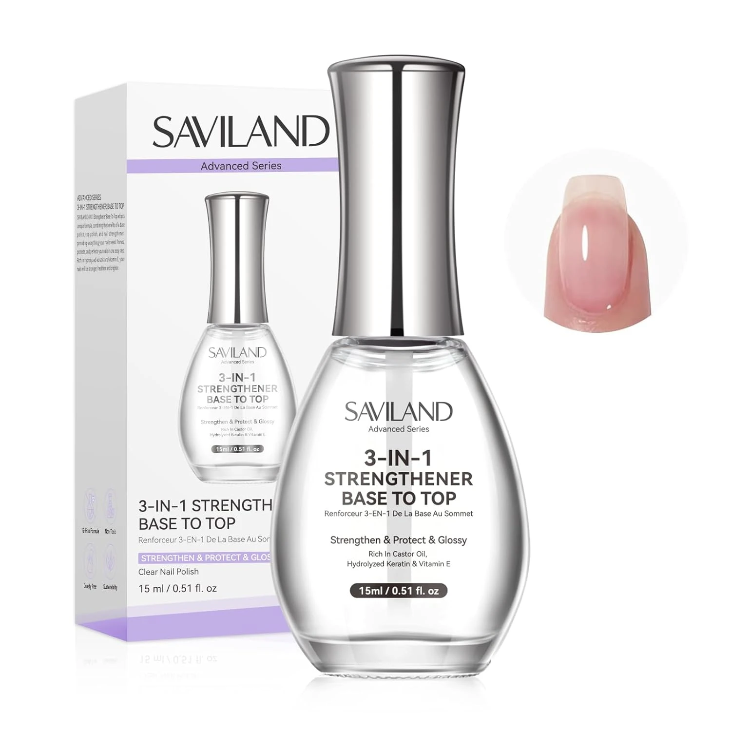 Nail Strengthener Clear Base Coat