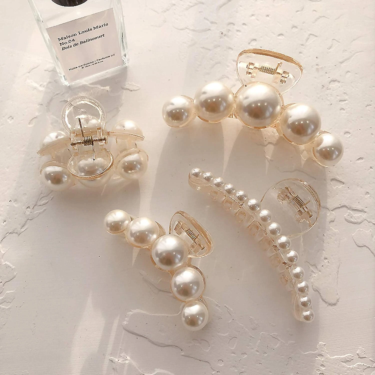 Pearl Hair Clip Set