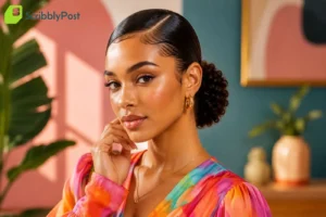 Slicked Front Hair Style