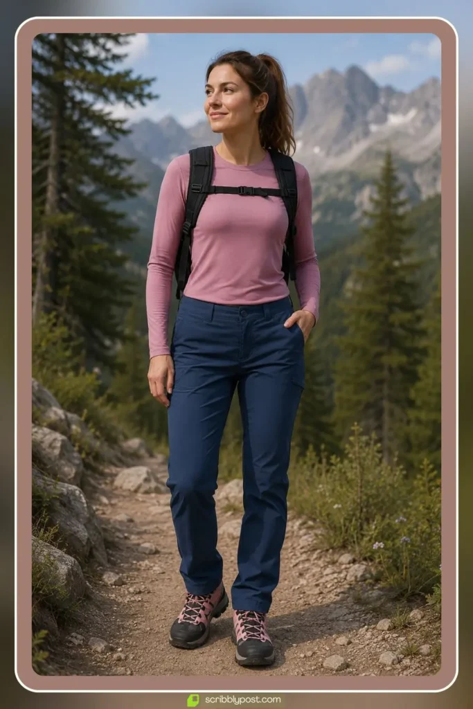 Wide-Leg Trail Joggers Outfit