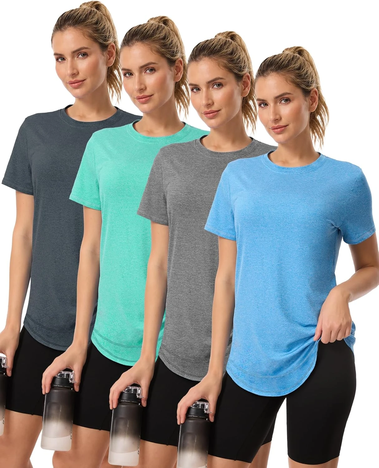 Loose-Fit Breathable Technical Tee Moisture Management
