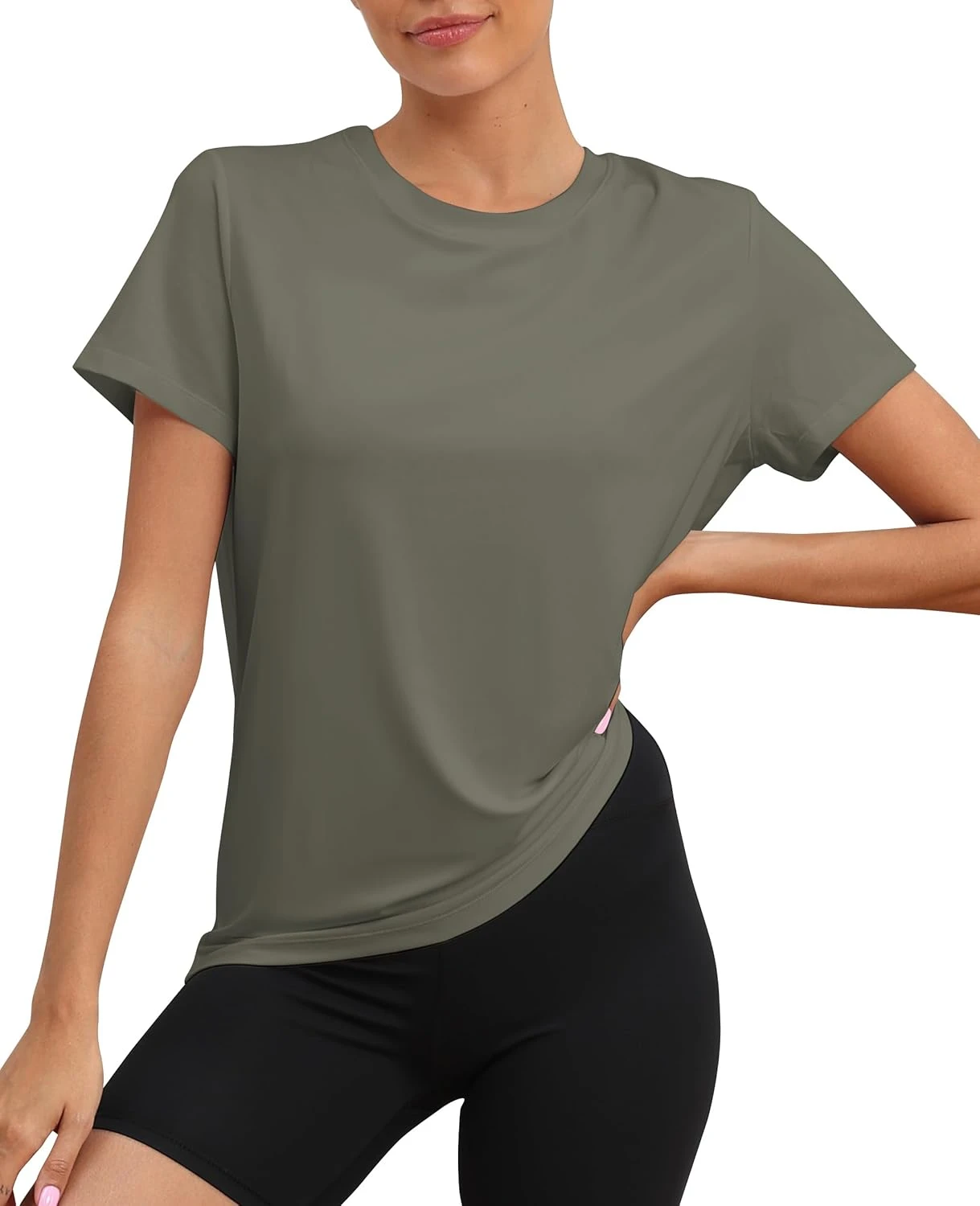 Loose-Fit Breathable Technical Tee