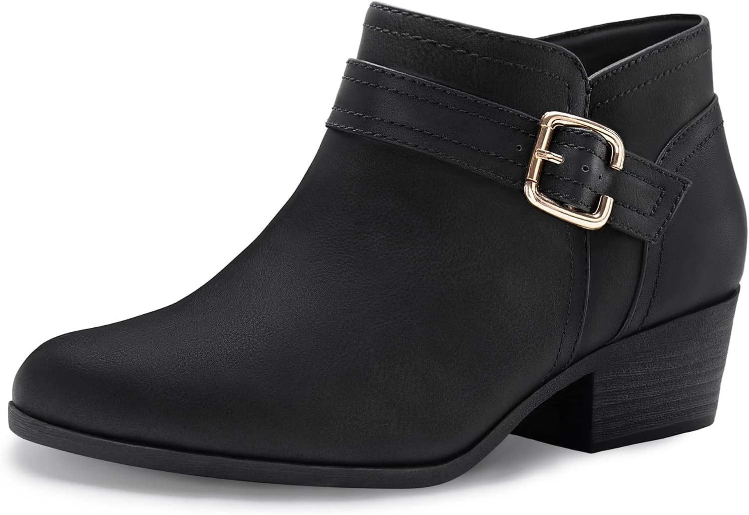 Low-Heel Ankle Boots