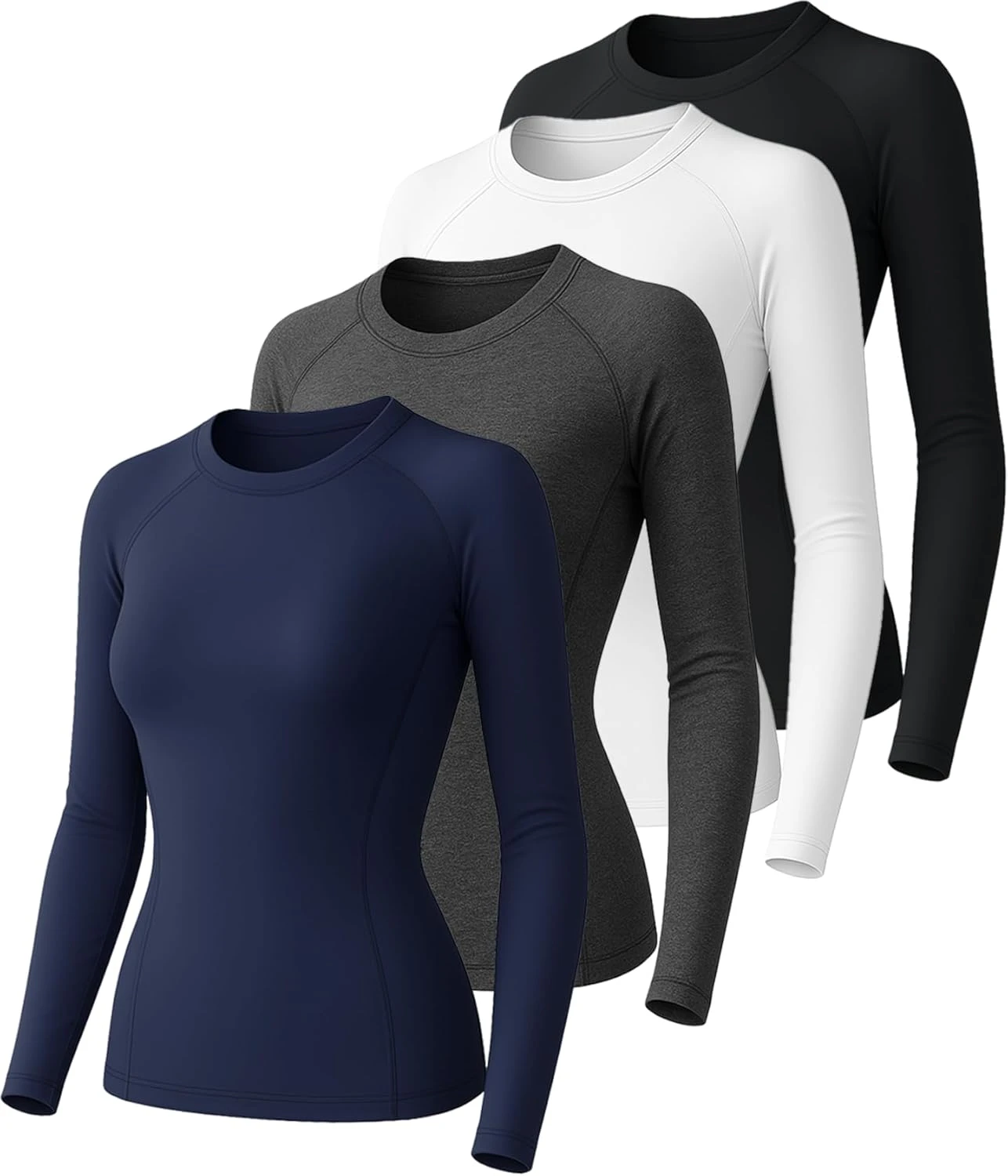 Moisture-Wicking Fitted Base Layer Tee