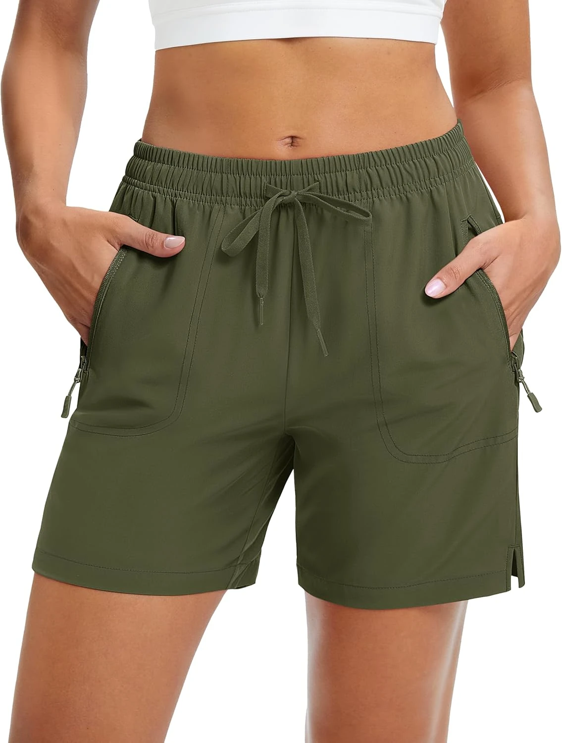 Quick-Dry Hiking Shorts Earthy Tone
