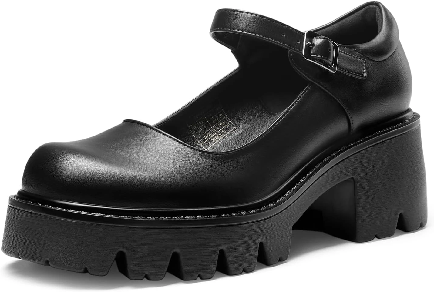 Chunky Mary Jane Heels