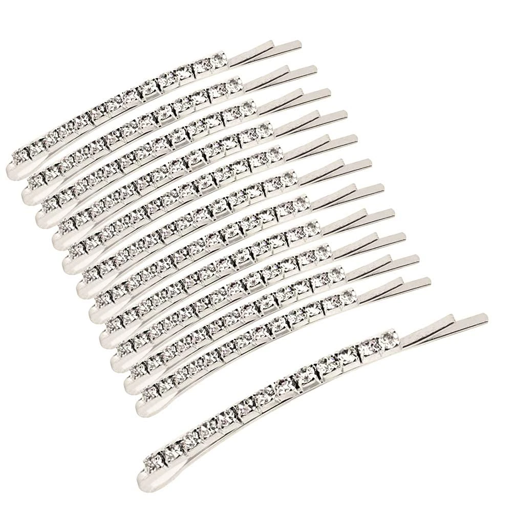 Crystal Embellished Bobby Pins