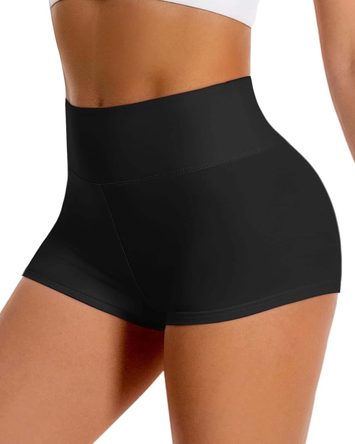 High Waist Micro Shorts