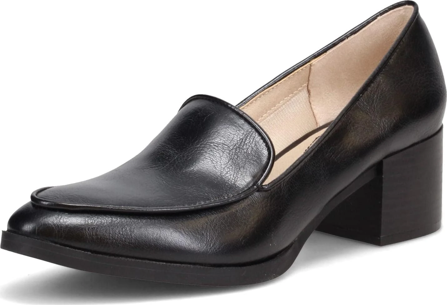 Leather Loafer Heels