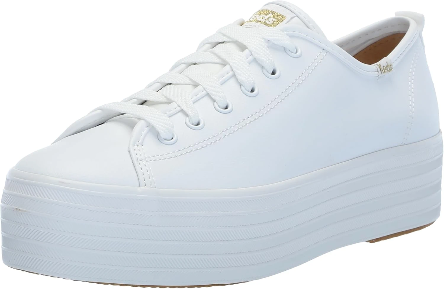 Leather Platform Sneakers