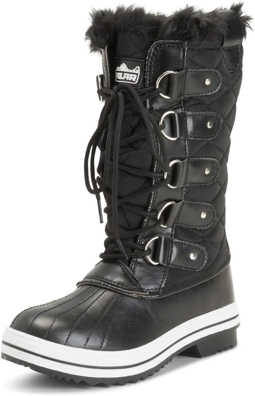 Lug Sole Snow Boots