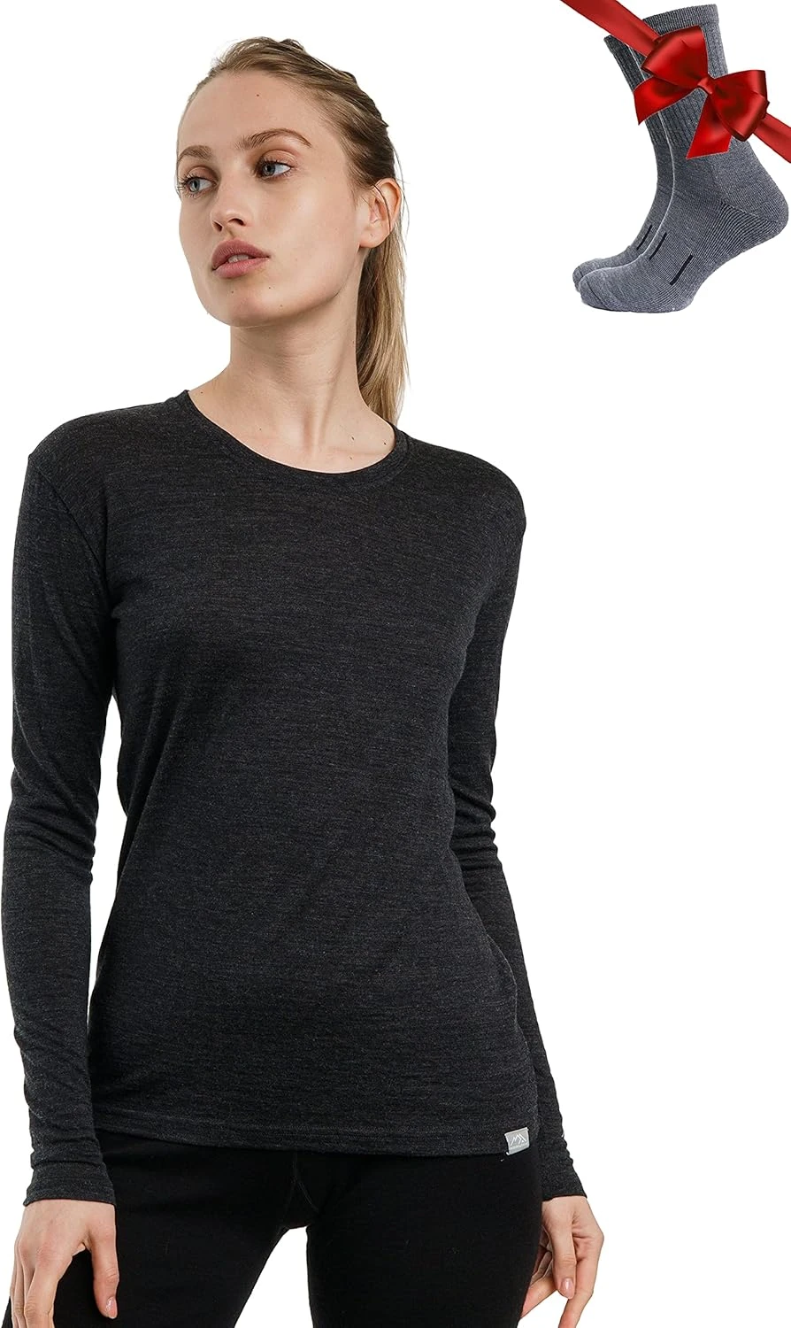 Merino Wool Base Layer Top