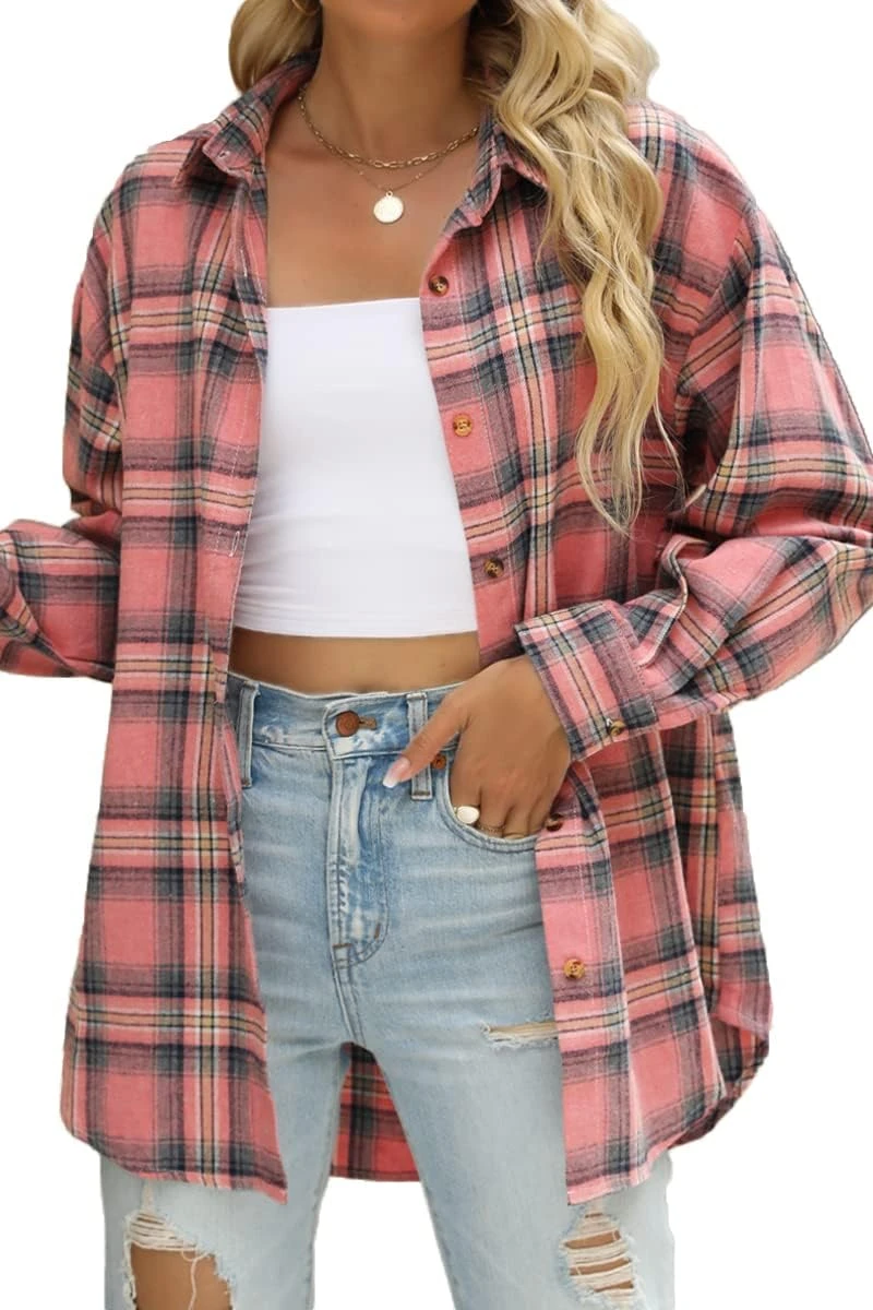 Plaid Flannel Shirt