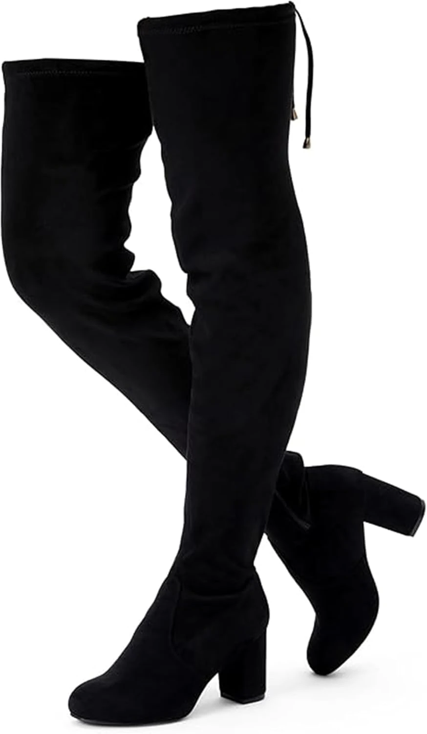 Thigh High Heeled Boots