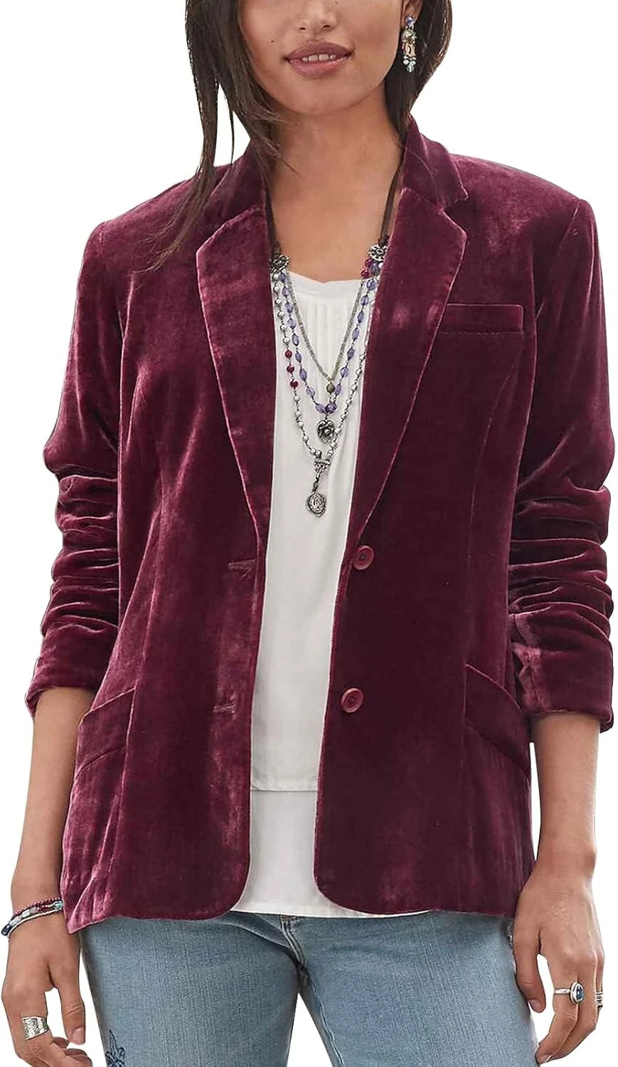 Velvet Blazer Jacket