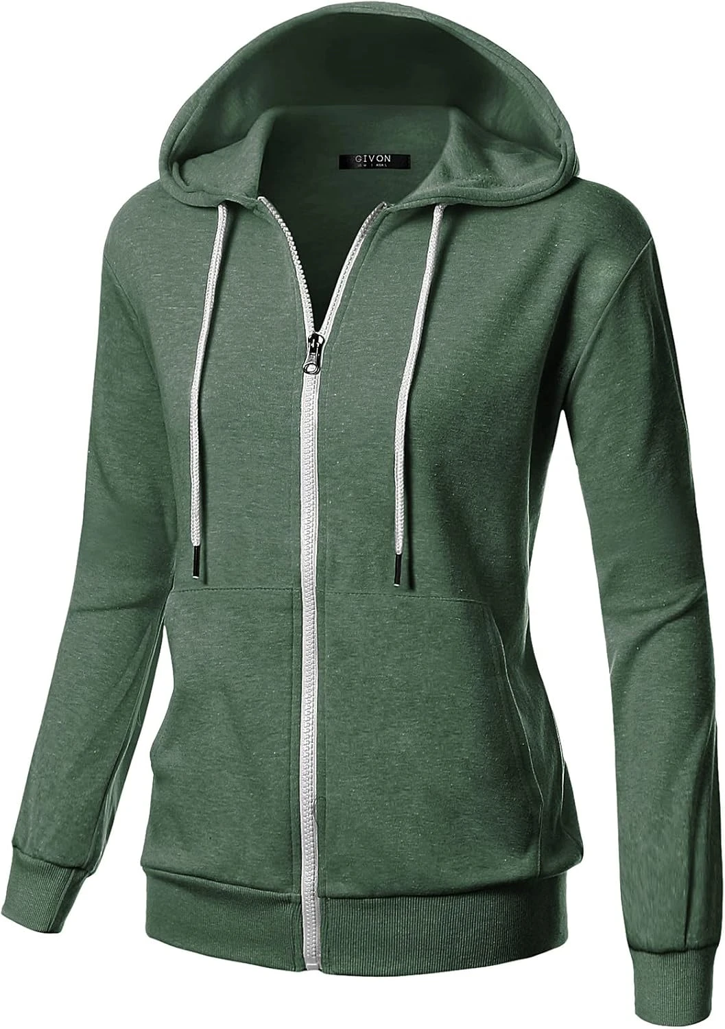 Zip Up Athletic Hoodie