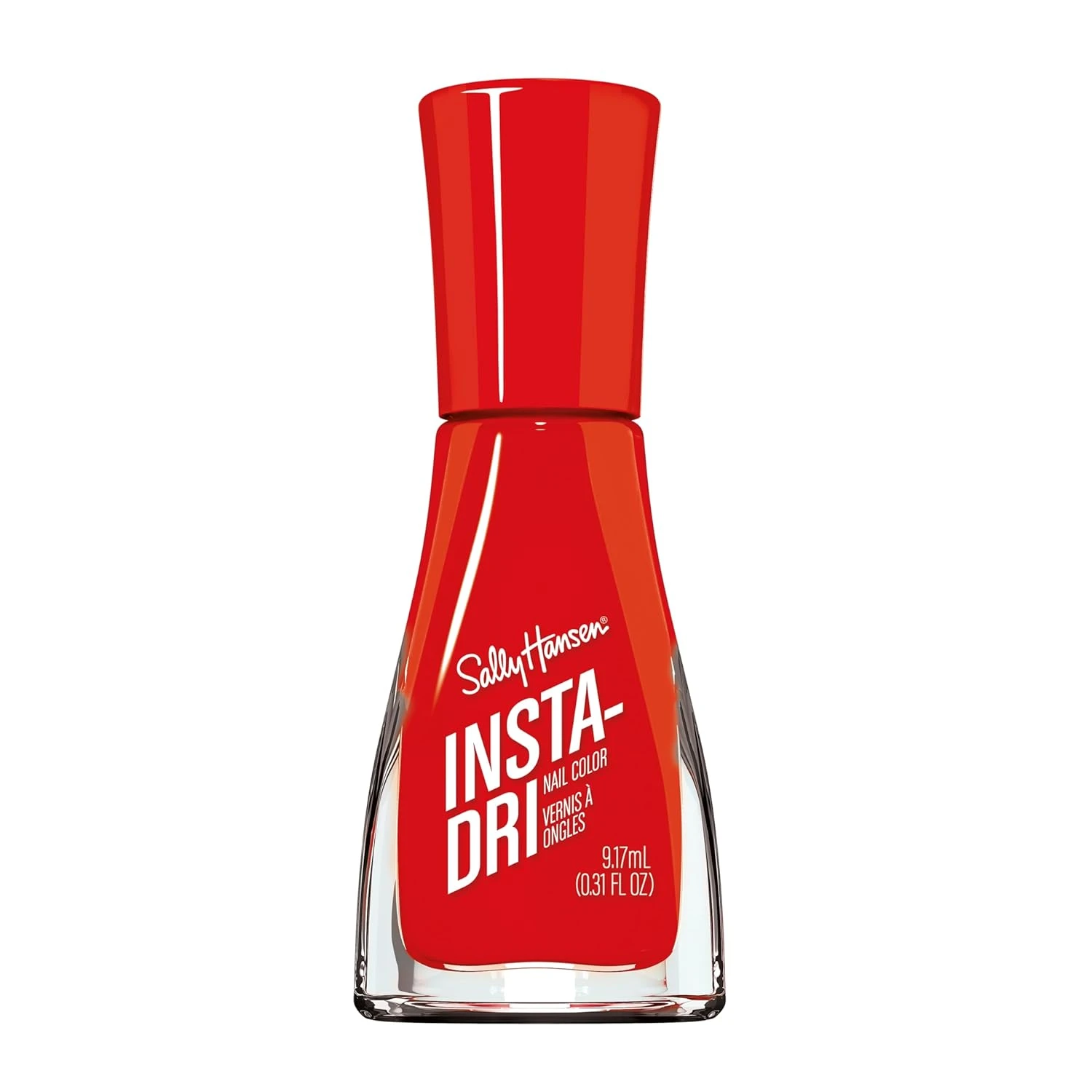 Cherry red polish for tortie and red mix manicures