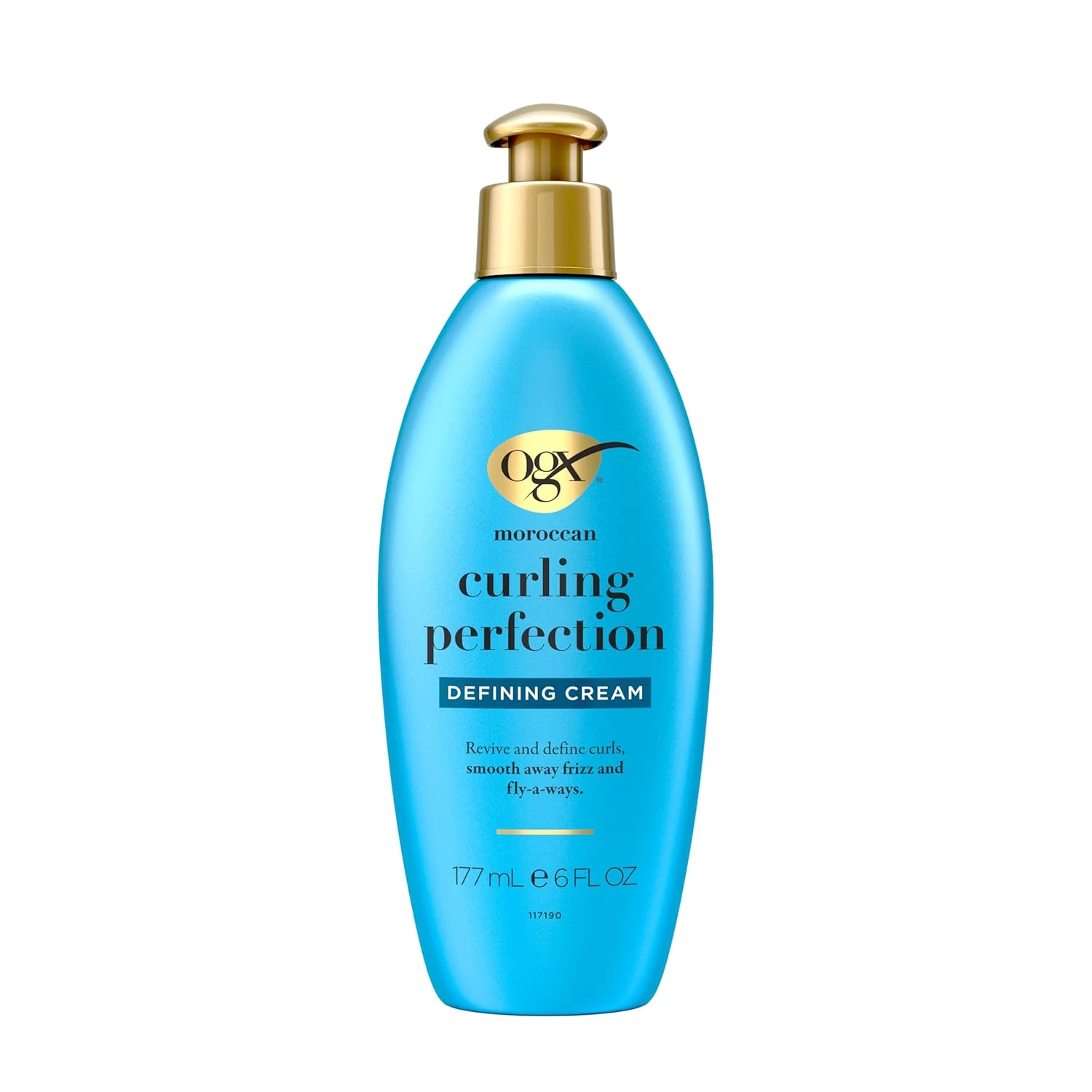 Curl defining cream for enhancing a short layered curly haircut