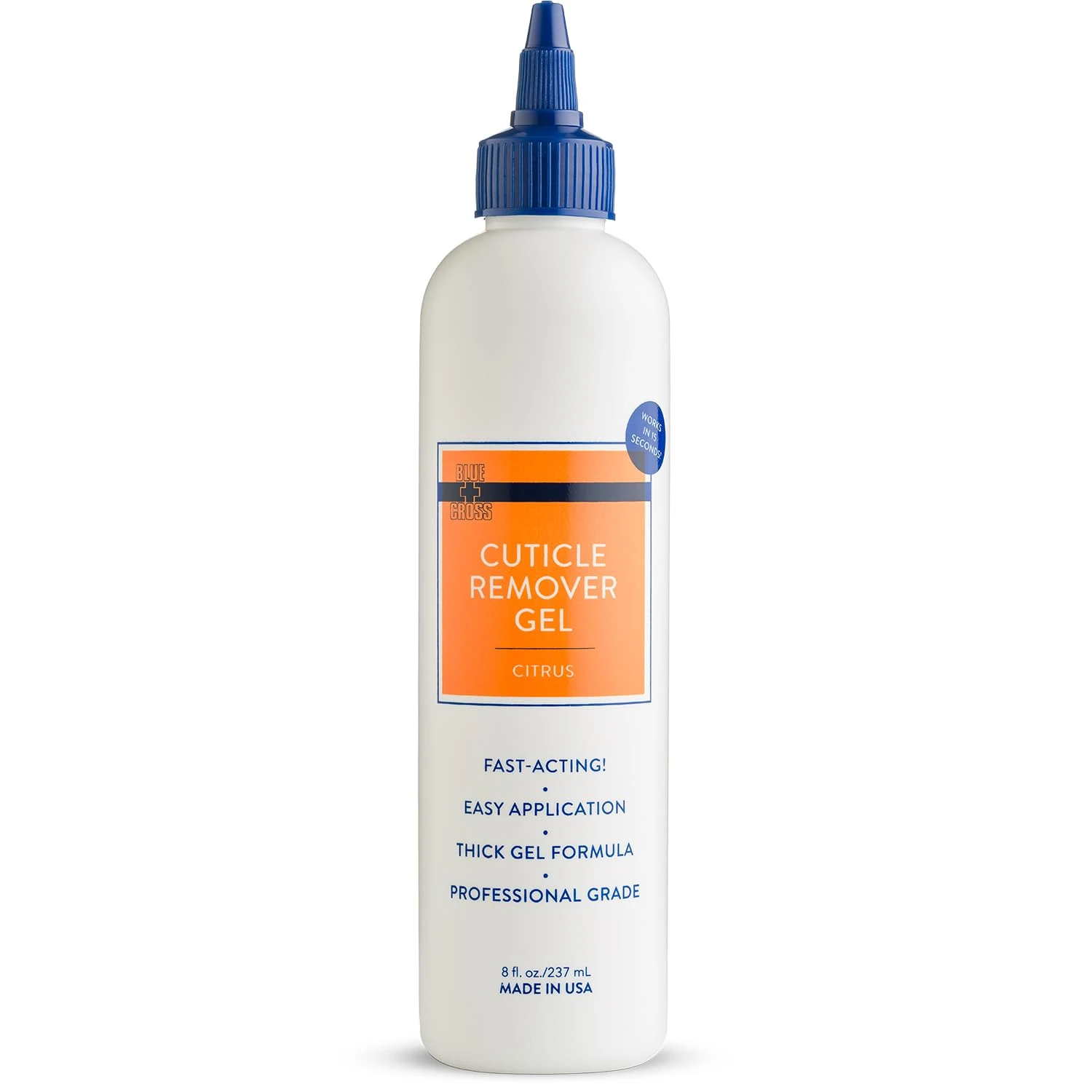 Cuticle remover gel for nail prep for a glossy clear clean girl look