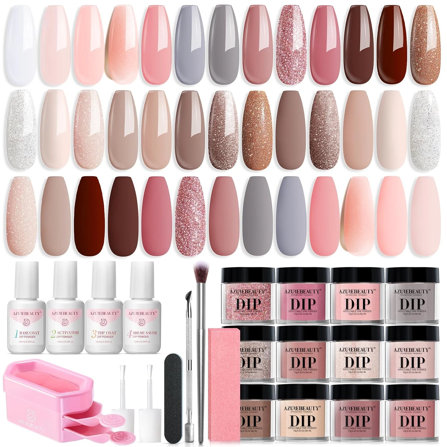 Dip powder starter kit for minimal dip powder best nail designs