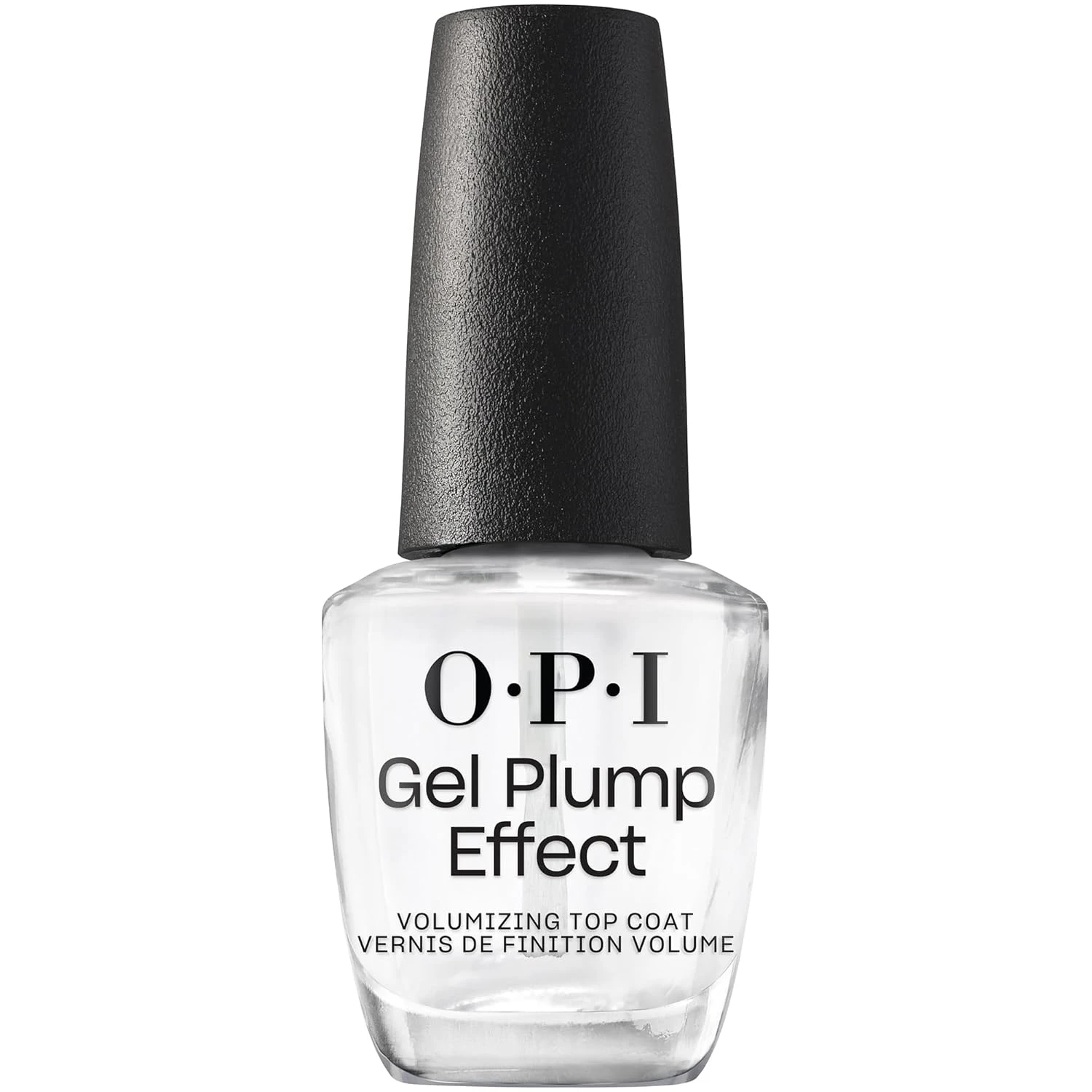 Gel effect top coat sealing pearl glitter nail tips