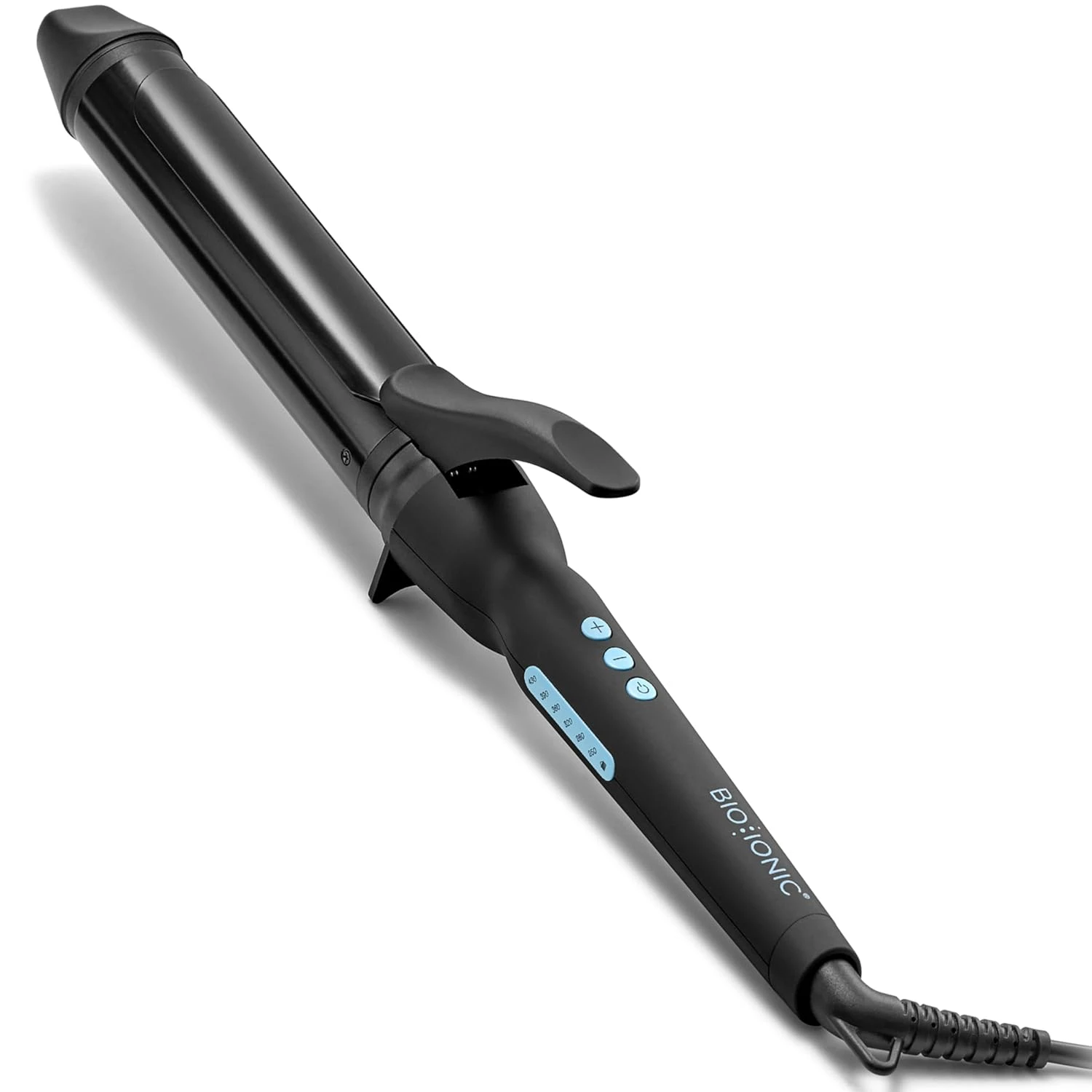 1.5 inch large barrel curling iron for polished beach wave wedding hair