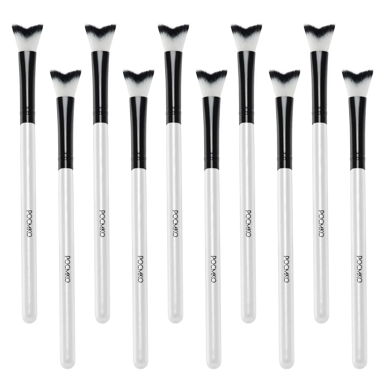Soft cleansing brush for mega volume eyelash extensions