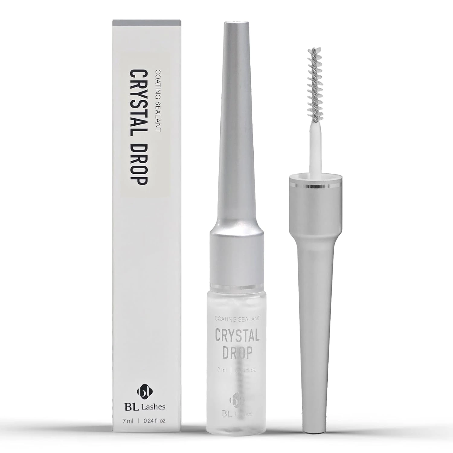 Clear lash sealant for extending wispy eyelash extension retention