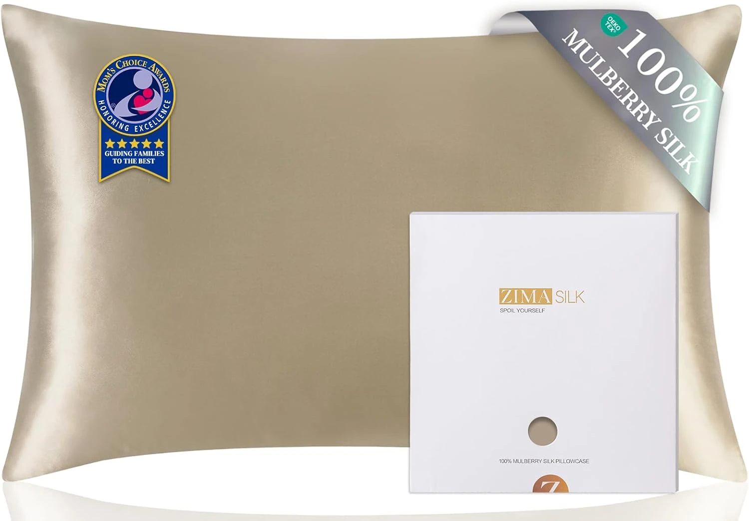 Mulberry silk pillowcase for doll eye lash extension protection