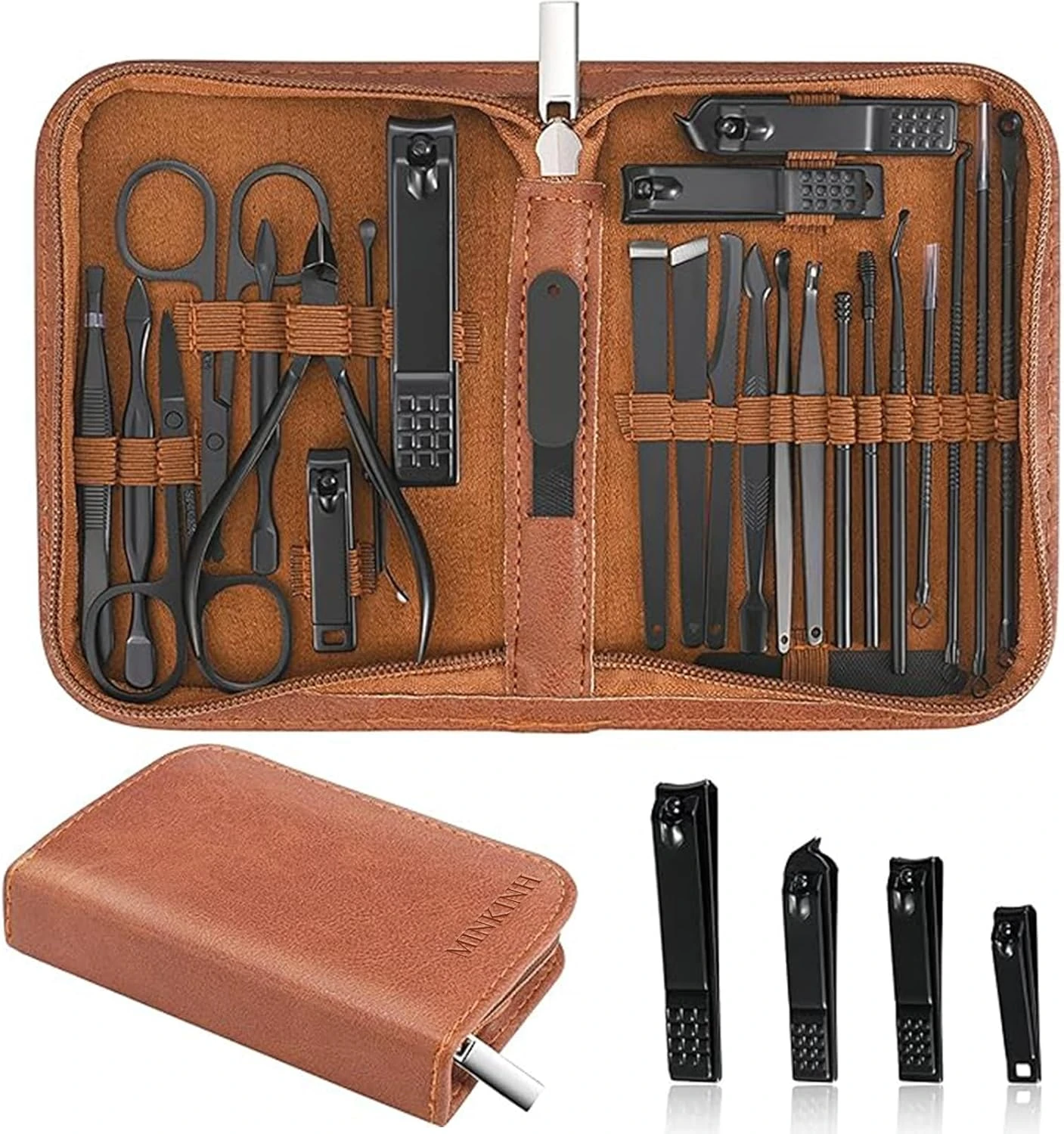 Nail clipper set for shaping short clean girl nails