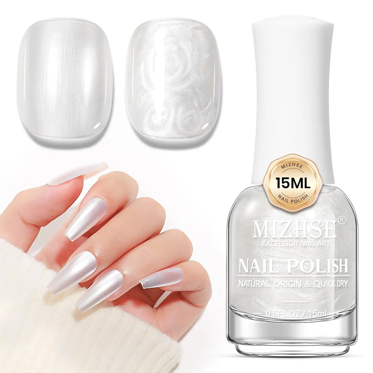 Pearl White Nail Polish