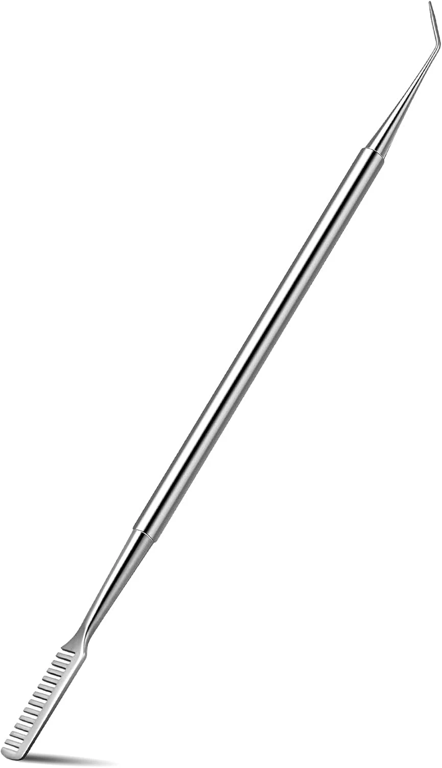 Precision lash comb for separating wispy eyelash extension spikes