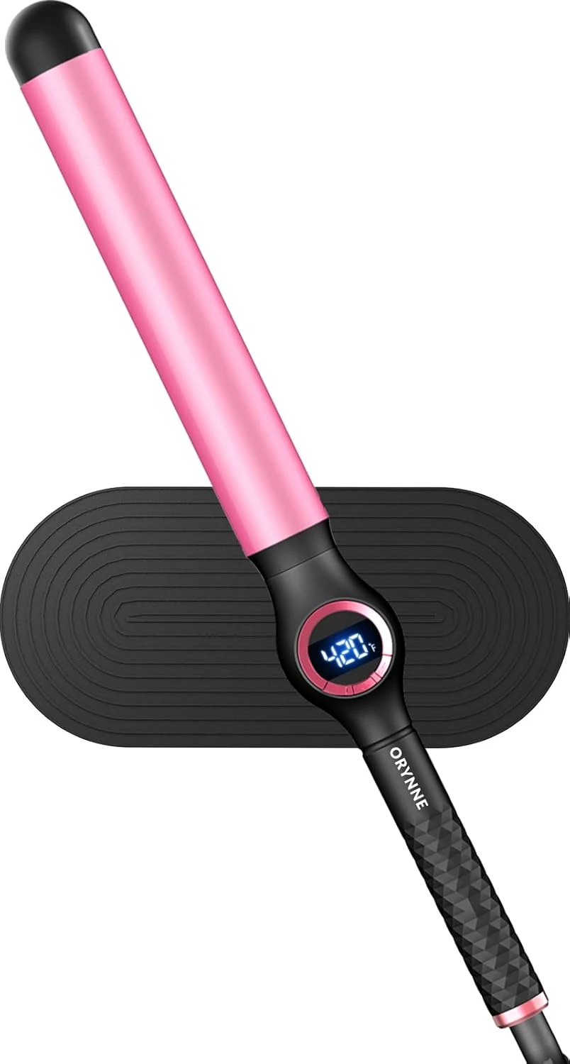 1.25 inch wand curling iron for creating beach wave wedding hairstyles