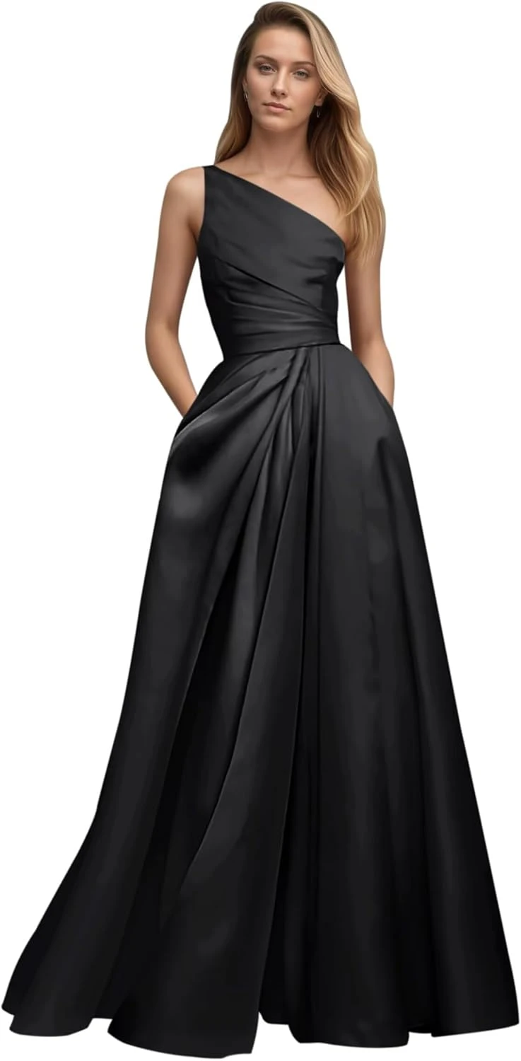 Black corset bodice ball gown with tulle skirt for formal galas