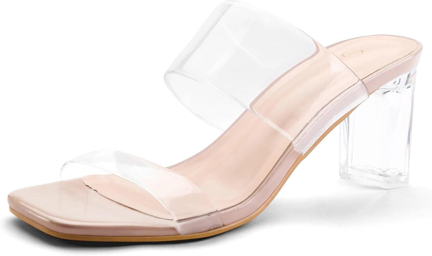 clear strap heels for a ruched bodycon engagement party dress