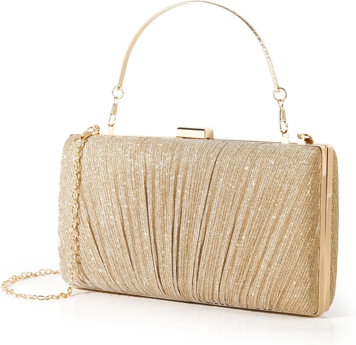 gold clutch bag for engagement party accessories
