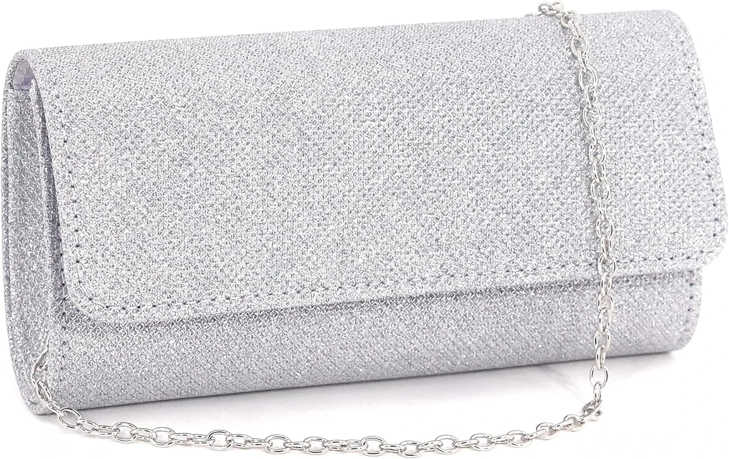 Women's small chain clutch bag for birthday brunch accessories