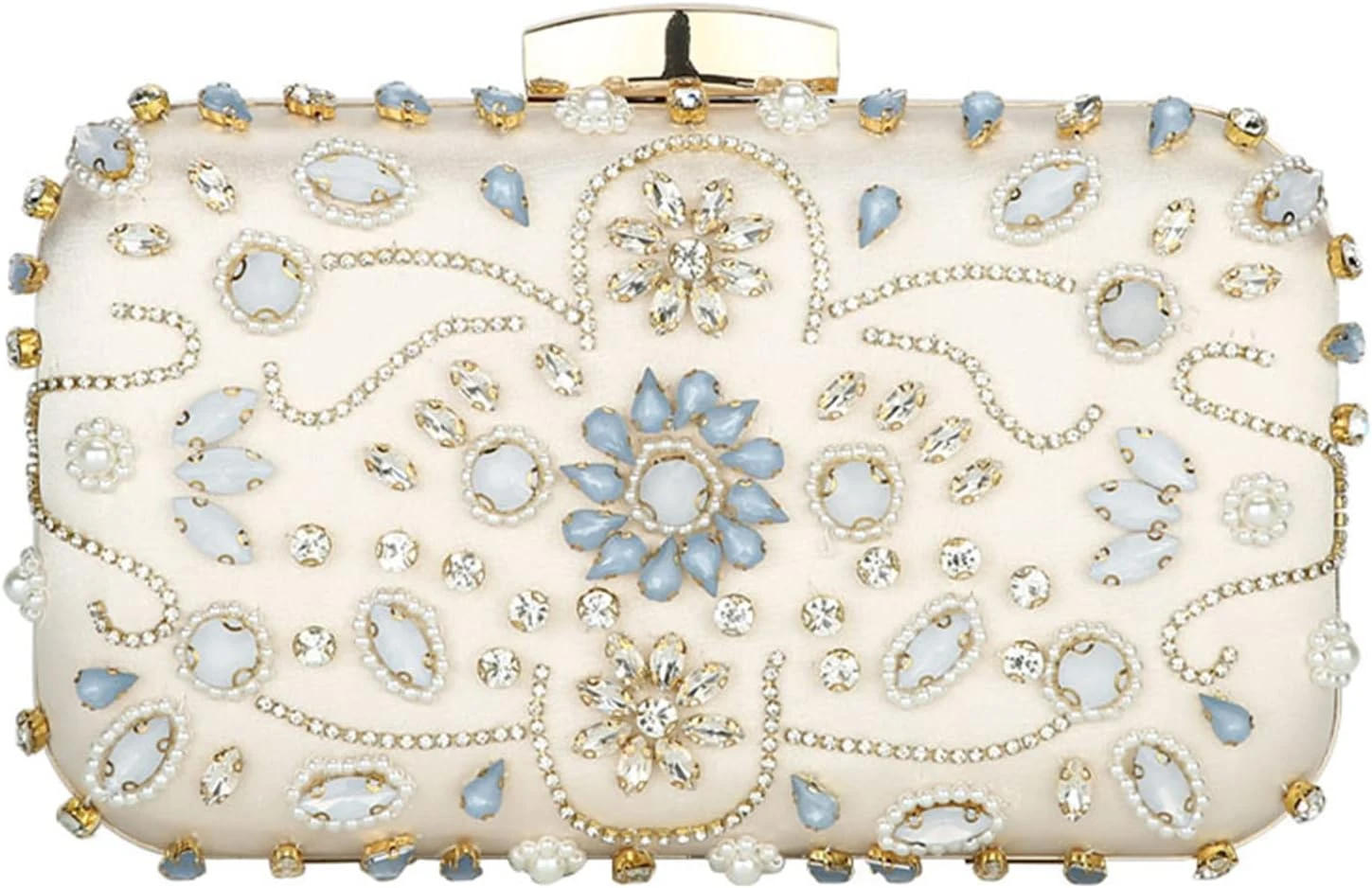 hard case pearl formal evening clutch for homecoming accessories