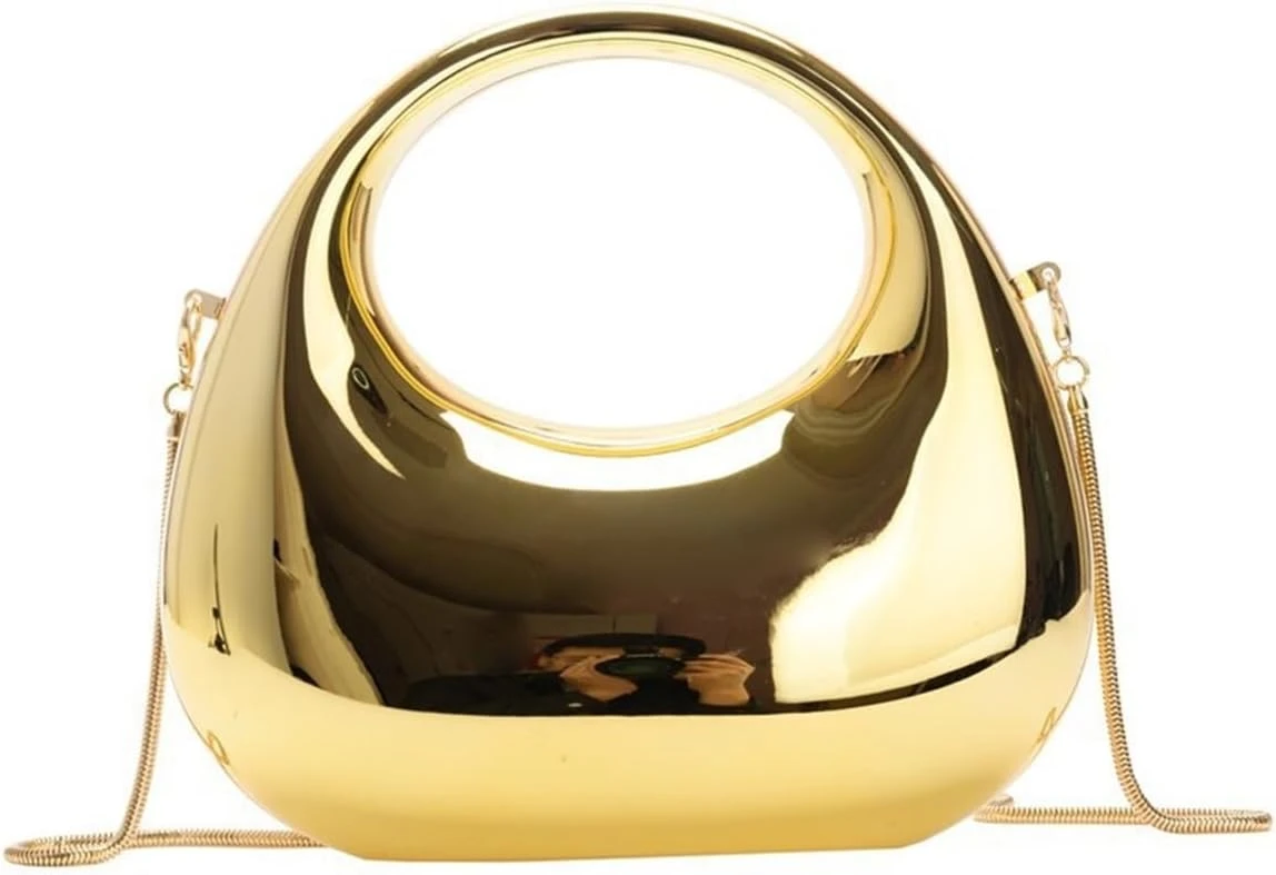 gold metallic mini clutch for homecoming accessories