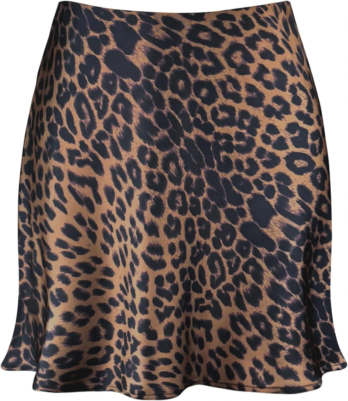 Women's fitted satin mini skirt for a blazer jacket outfit