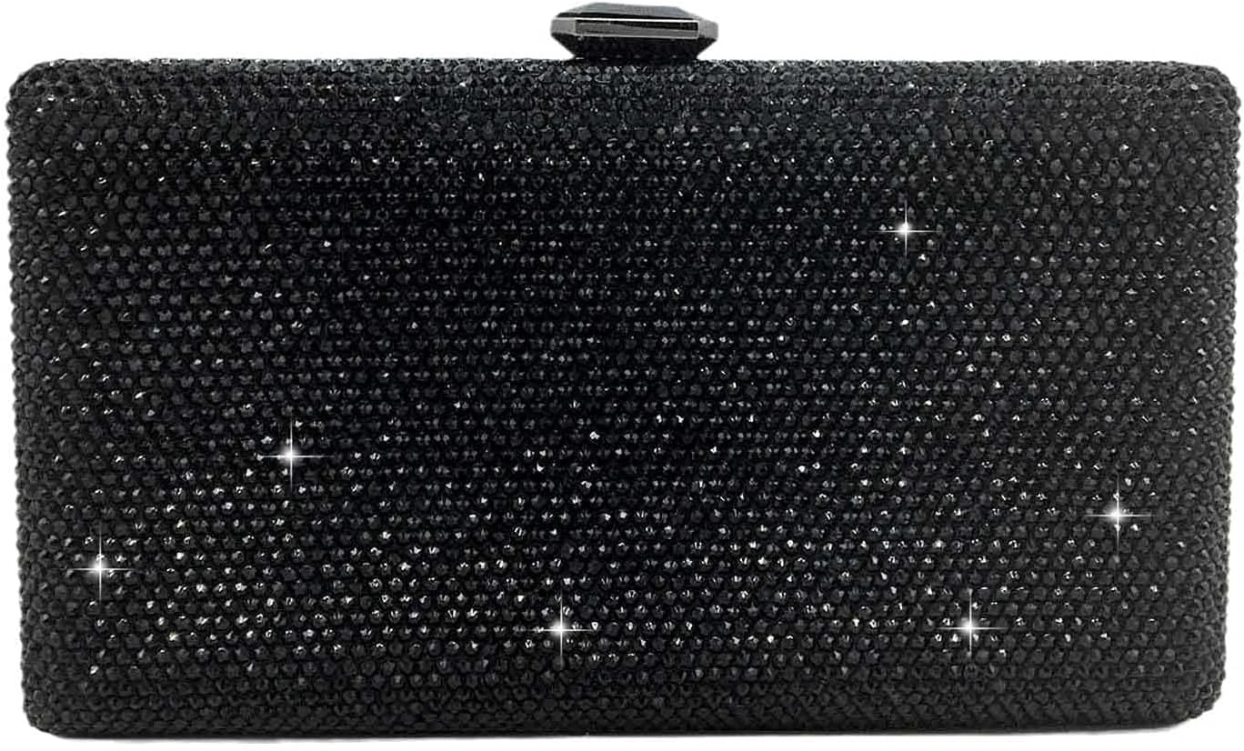 rhinestone mini evening clutch for homecoming accessories